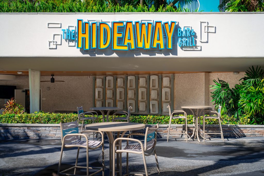 The Hideaway Bar & Grill at Cabana Bay Beach Resort