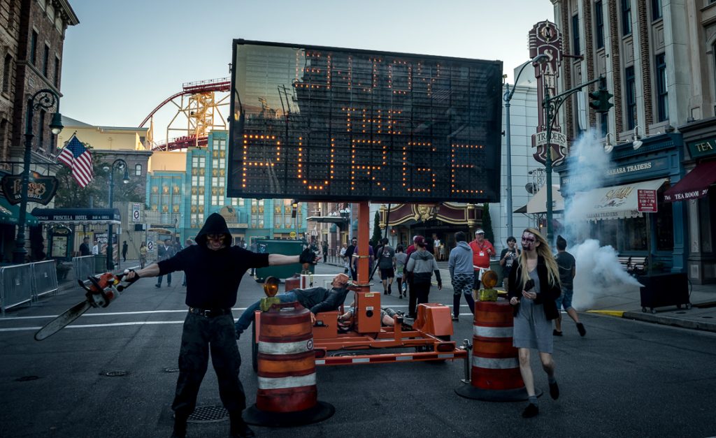 The Purge: Anarchy at Halloween Horror Nights 2014