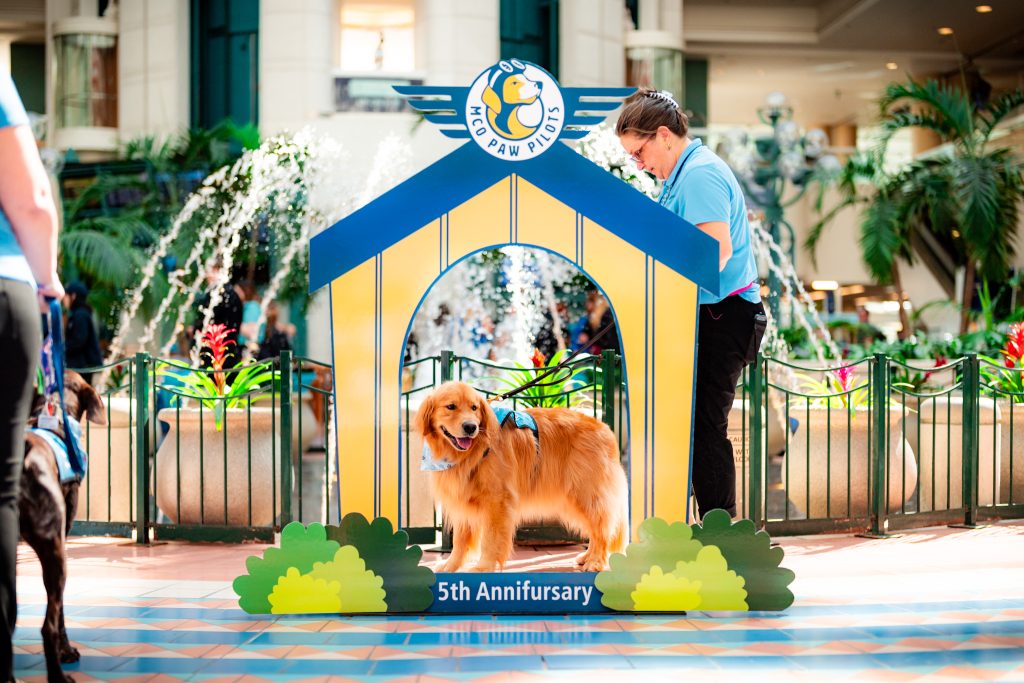 MCO Paw Pilots at Orlando International Airport