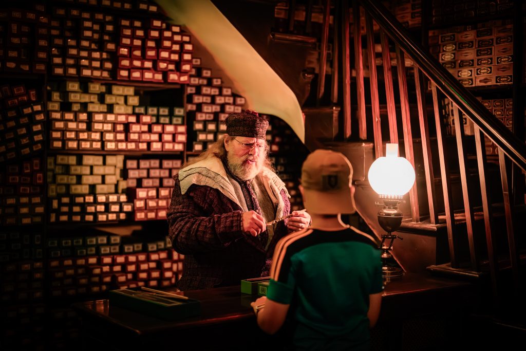 Ollivander’s Wand Shop in Diagon Alley at Universal Studios Florida