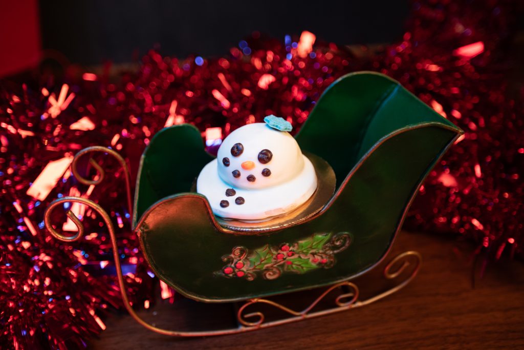 Florida Snowman at Croissant Moon Bakery