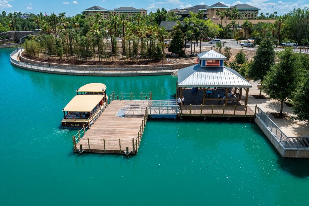 Water Taxi at Loews Sapphire Falls Resort