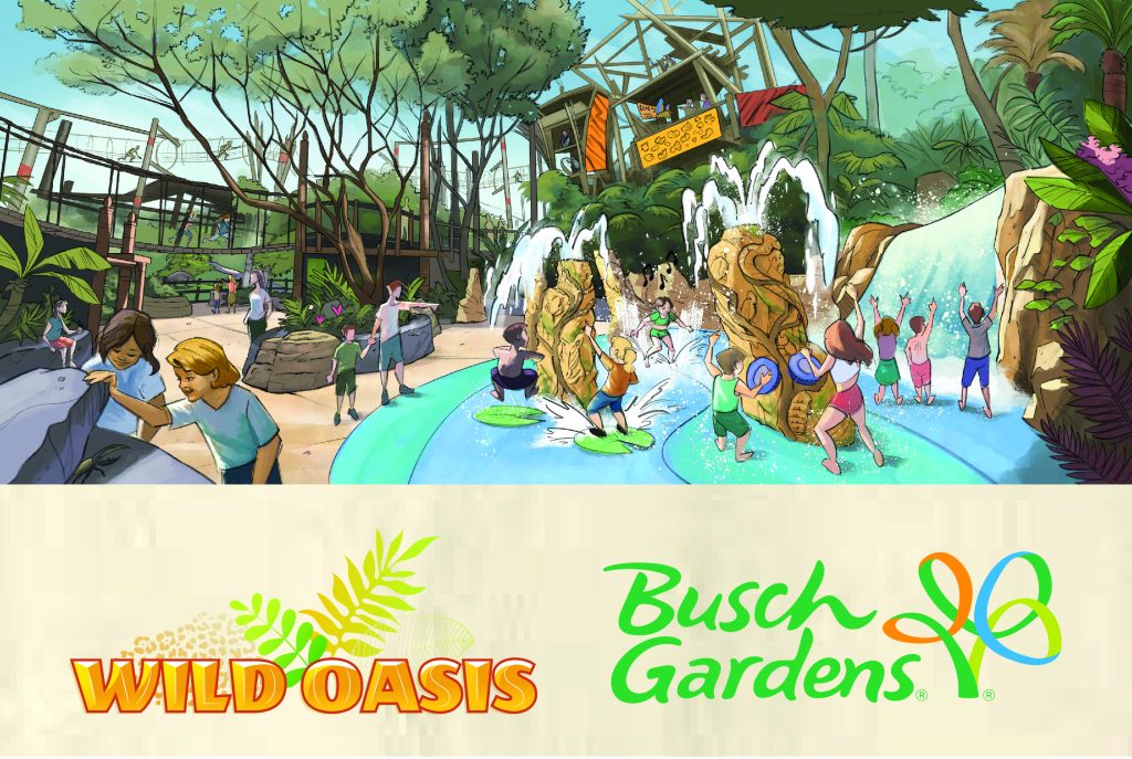 Enchanted Falls at Busch Gardens Tampa Bay's Wild Oasis