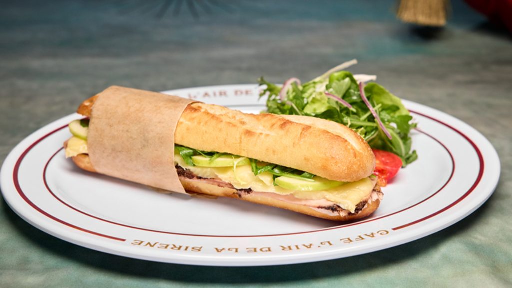 Baguette de Dinde at Universal Epic Universe's Cafe L'air De La Sirene