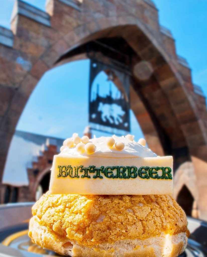 Butterbeer Cream Puff at Universal Orlando Resort