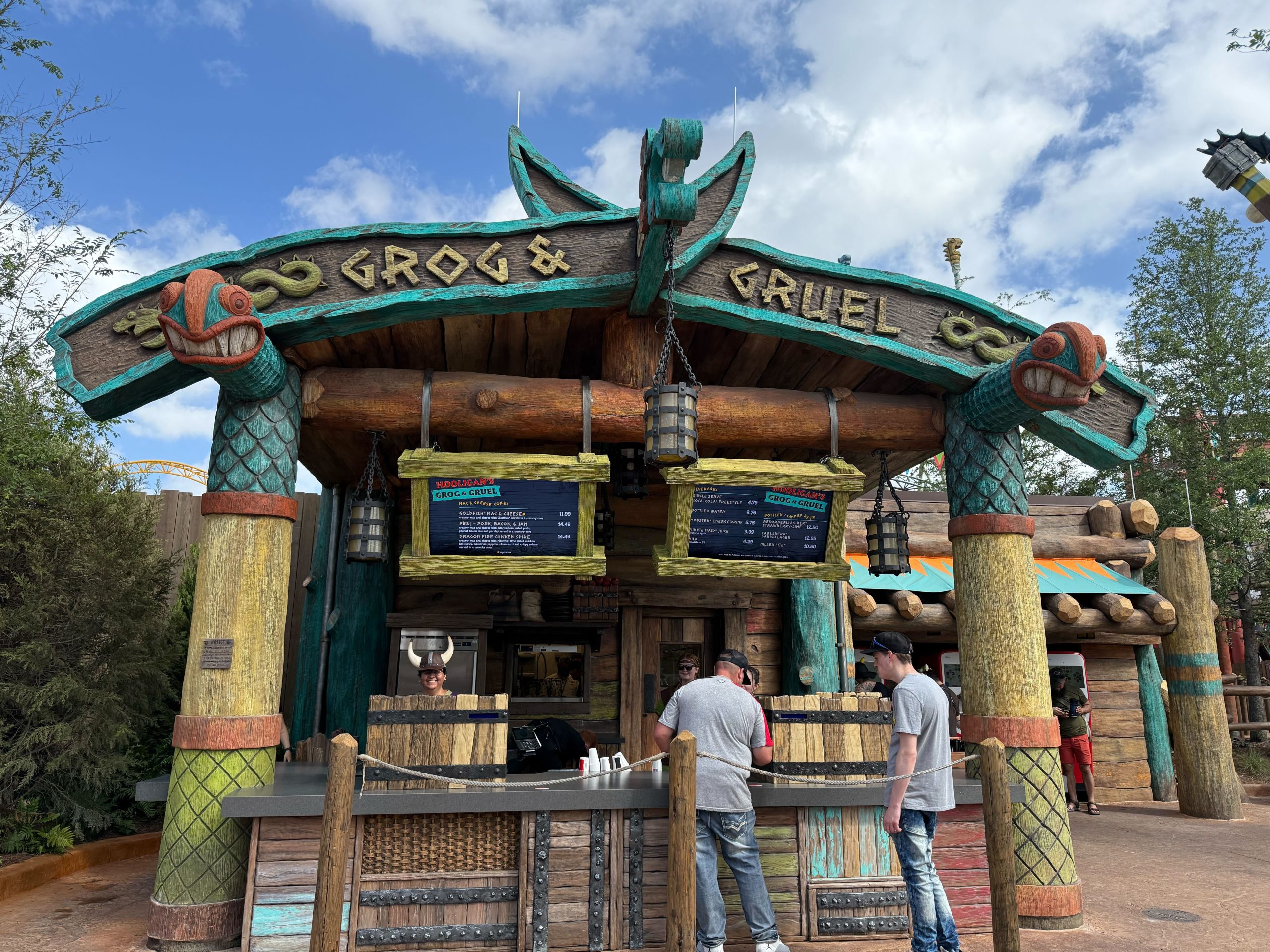 Hooligan’s Grog & Gruel at Universal Epic Universe's How to Train Your Dragon – Isle of Berk