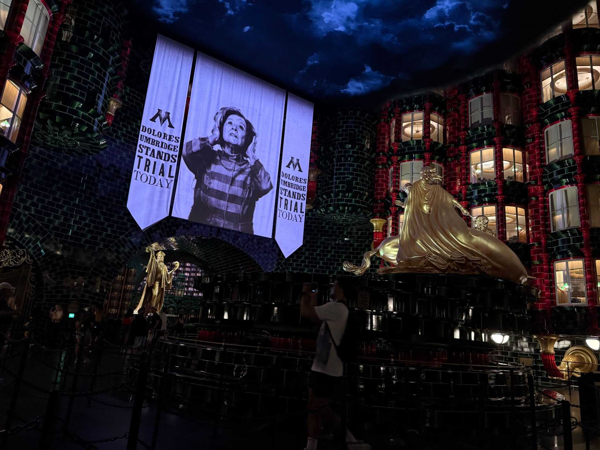 Harry Potter and the Battle at the Ministry at Universal Epic Universe ...