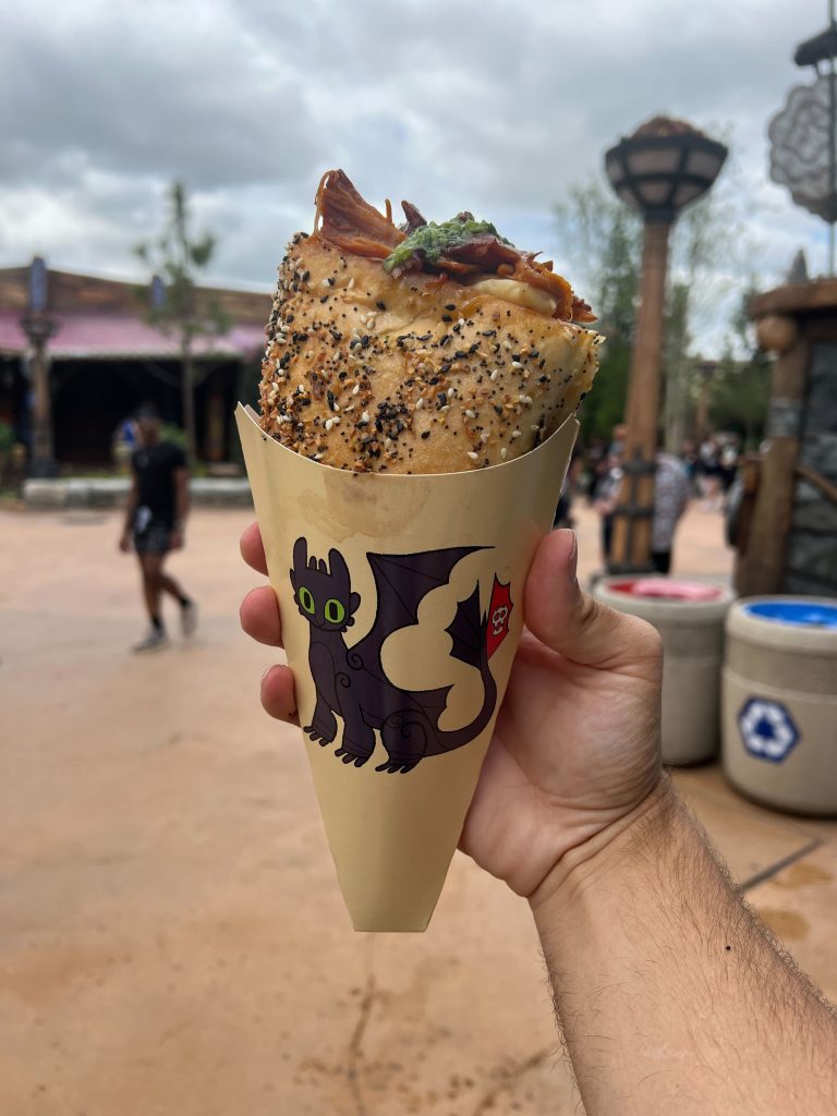 PB&J - Pork, Bacon, and Jam Mac and Cheese Cone