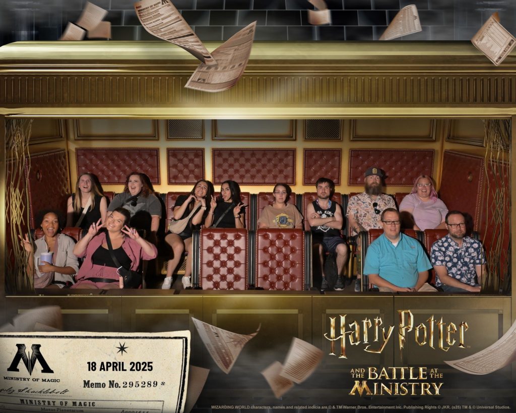 Part of the Orlando Informer Team on Harry Potter and the Battle at the Ministry