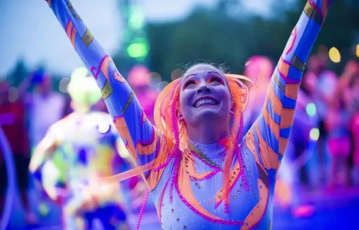 Club SeaGlow at SeaWorld Orlando's Summer Spectacular