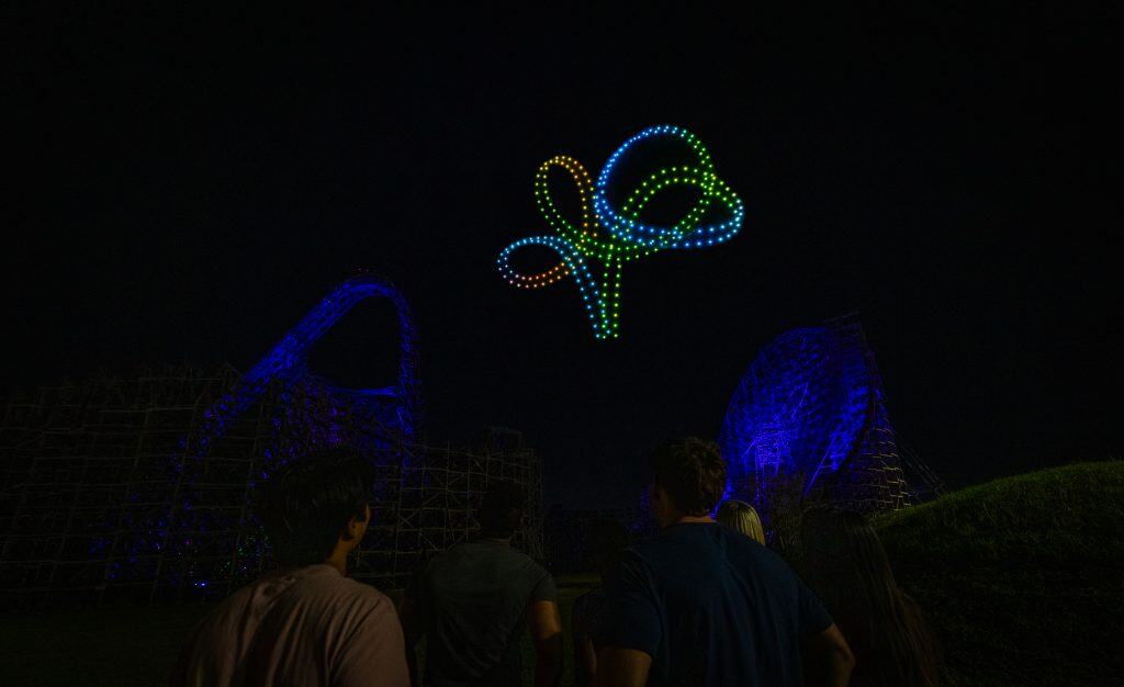 Wild Skies Drone Show at Busch Gardens Summer Nights