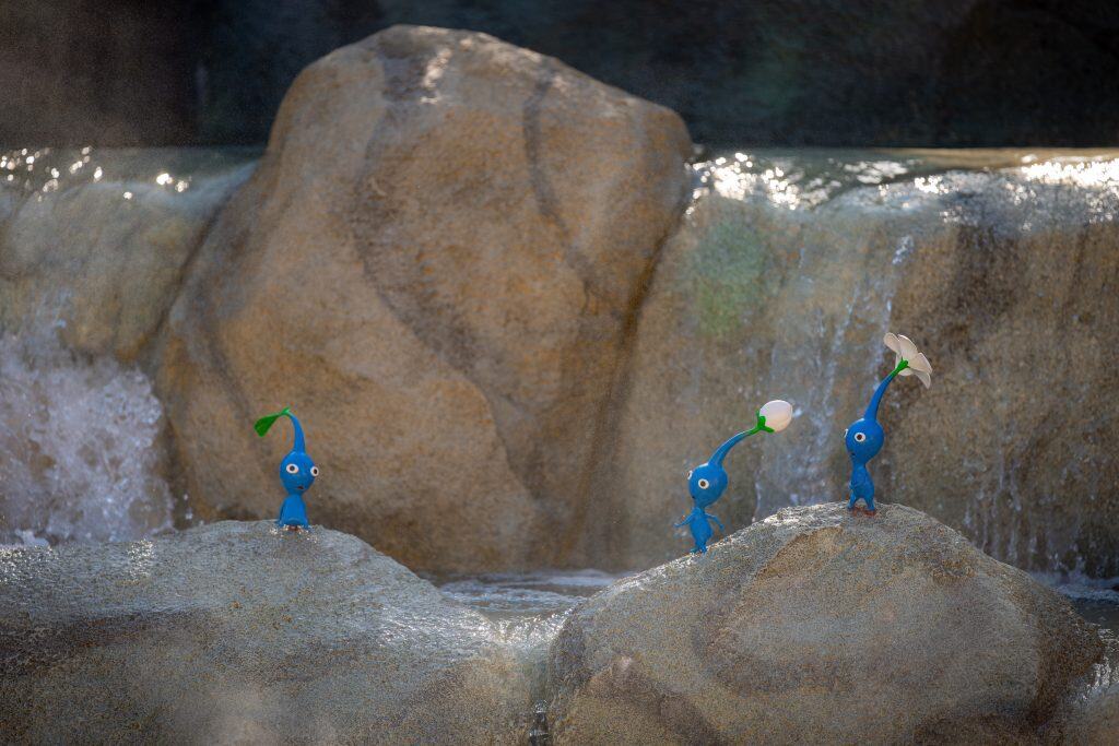 Pikmin at Universal Epic Universe's SUPER NINTENDO WORLD