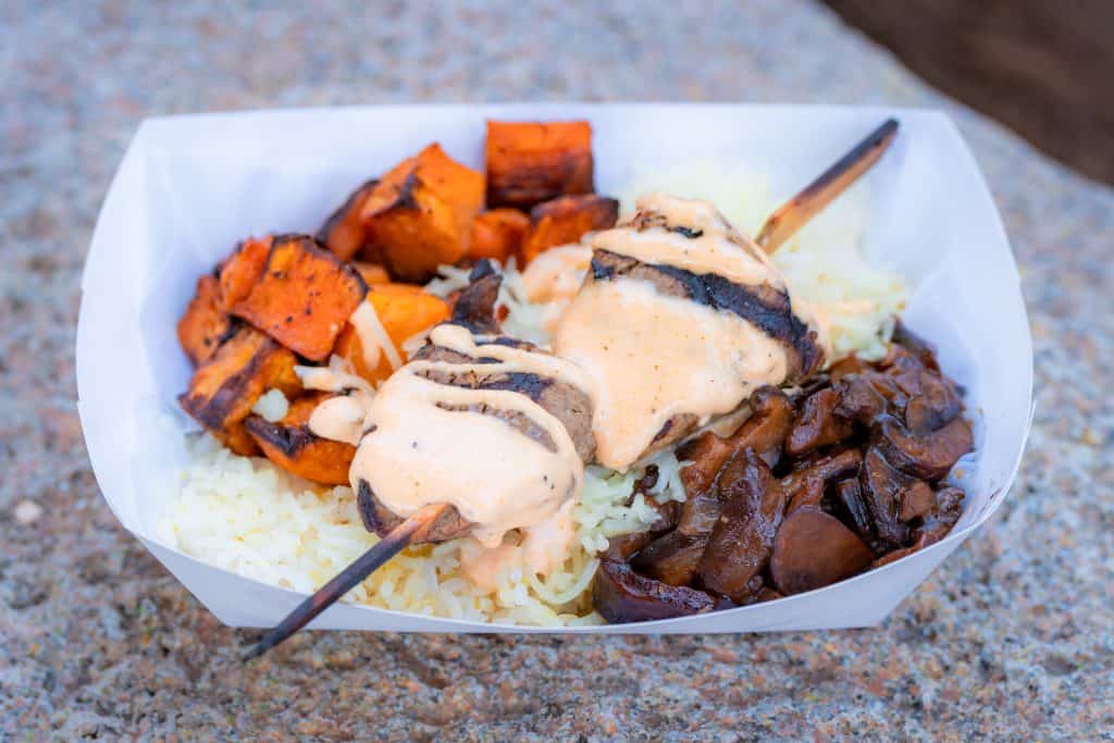 Stoick’s Steak Bowl from Universal Epic Universe's Spit Fyre Grill