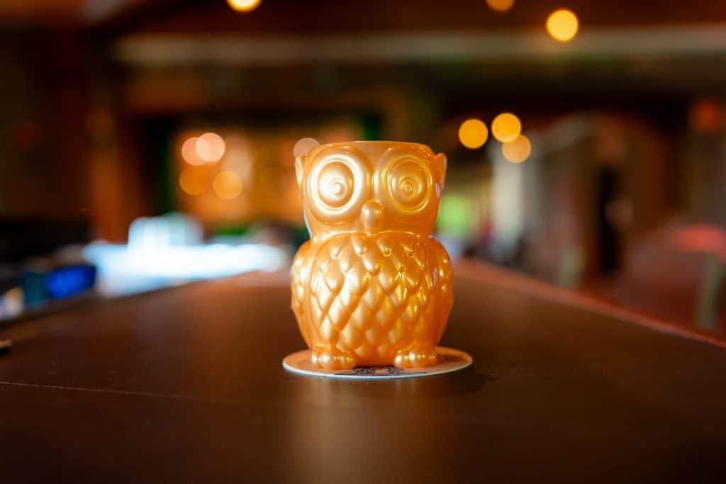 The Plastered Owl Signature Drink at The Plastered Owl