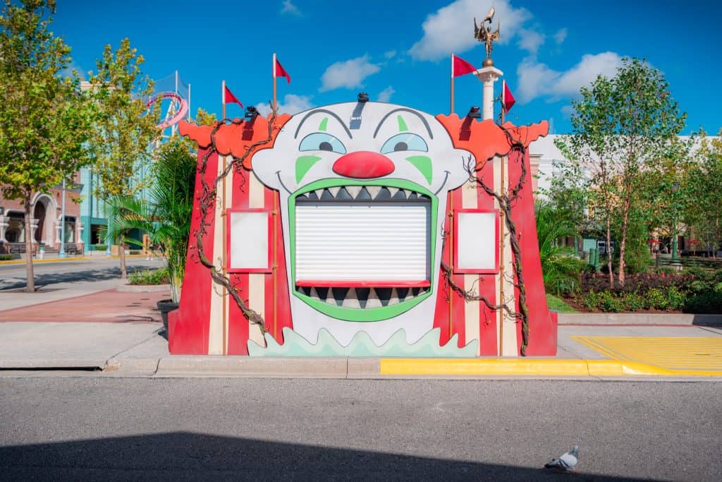 Cursed Carnival Booth at Halloween Horror Nights