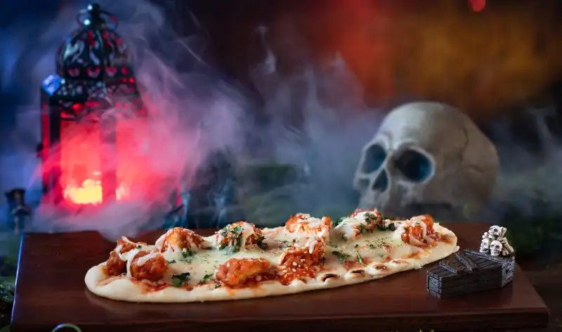 Flames Pizza at SeaWorld Orlando's Howl-O-Scream