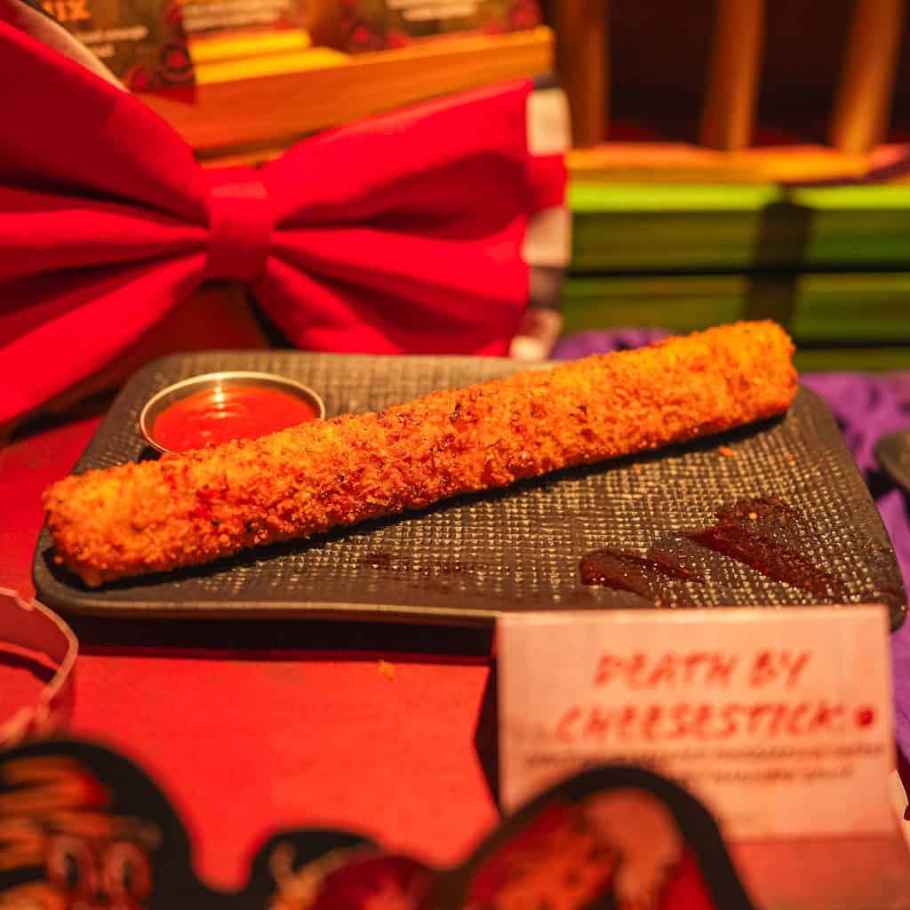 Death By Cheesestick at Halloween Horror Nights