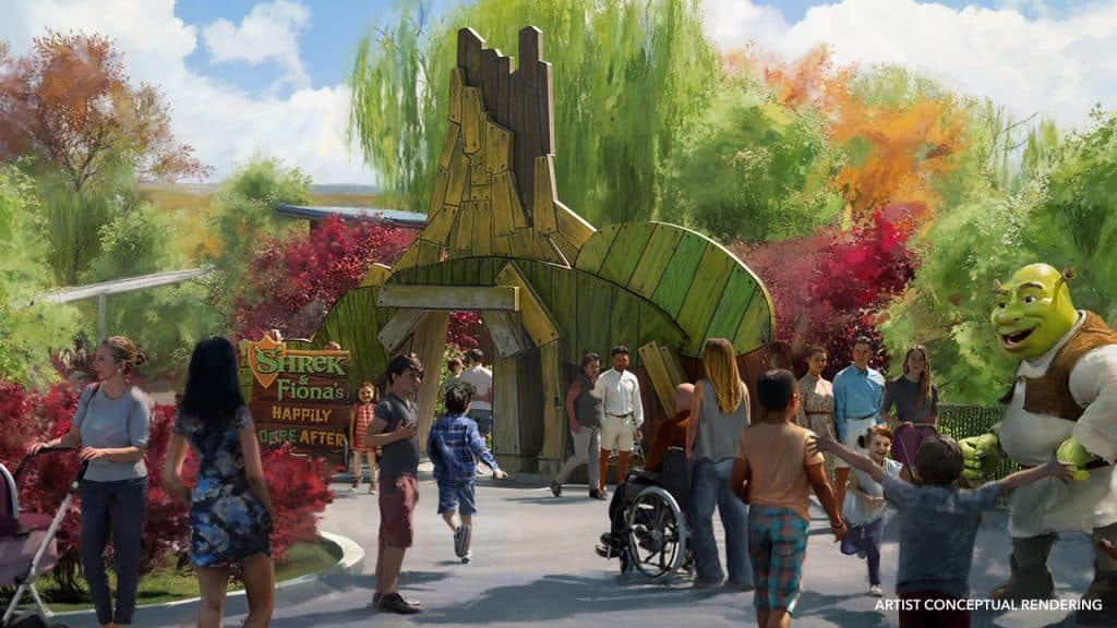 DreamWorks’ Shrek’s Swamp at Universal Kids Resort