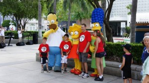 Characters at Universal Orlando.