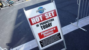 Hot set at Universal Studios Florida