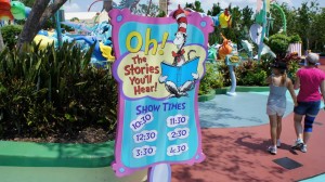Oh! The Stories You'll Hear! in Seuss Landing at Universal's Islands of Adventure   