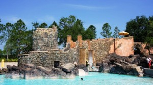Beach pool in Loews Portofino Bay Hotel at Universal Orlando Resort