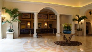 Loews Portofino Bay Hotel lobby at Universal Orlando Resort
