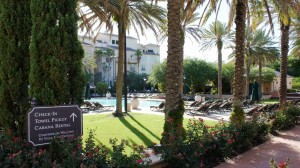 Loews Portofino Bay Hotel villa pool at Universal Orlando Resort