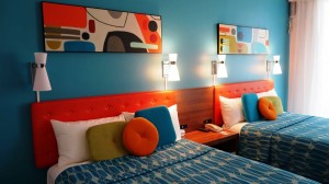 Cabana Bay standard room at Universal Orlando Resort