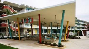 Cabana Bay Beach Resort's North Courtyard pool at Universal Orlando Resort