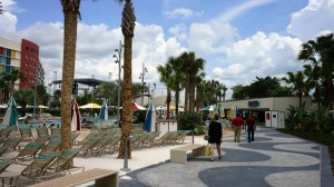 Cabana Bay South Courtyard Pool at Universal Orlando Resort