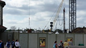 The Wizarding World of Harry Potter - Diagon Alley Construction December 14, 2012