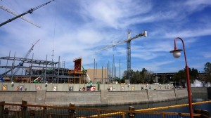 The Wizarding World of Harry Potter - Diagon Alley Construction March 9, 2013