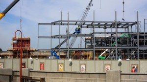 The Wizarding World of Harry Potter - Diagon Alley Construction March 9, 2013