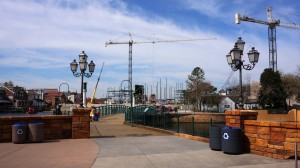 The Wizarding World of Harry Potter - Diagon Alley Construction March 9, 2013