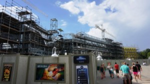 The Wizarding World of Harry Potter - Diagon Alley Construction July 11, 2013
