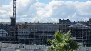 The Wizarding World of Harry Potter - Diagon Alley Construction October 18, 2013