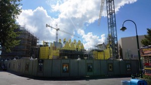 The Wizarding World of Harry Potter - Diagon Alley Construction October 18, 2013
