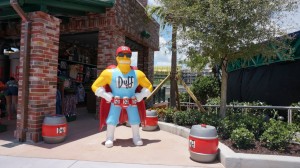 Duff Gardens in Springfield at Universal Studios Florida 