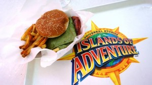 Green Eggs and Ham in Seuss Landing at Universal's Islands of Adventure