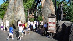 Flight of the Hippogriff in The Wizarding World of Harry Potter Hogsmeade at Universal Orlando Resort  