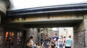 Dervish and Banges in The Wizarding World of Harry Potter Hogsmeade at Universal Orlando Resort