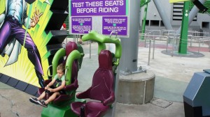 Old Incredible Hulk Coaster at Universal's Islands of Adventure