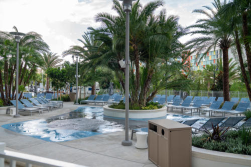 The pool at Universal's Aventura Hotel