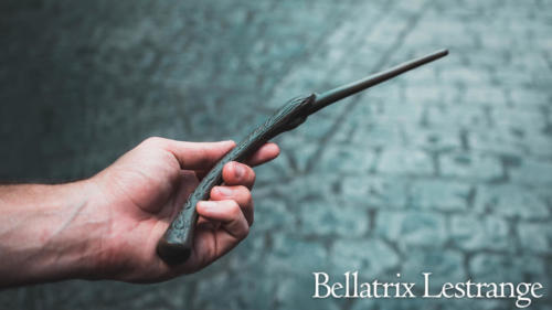 Bellatrix Lestrange interactive wand
