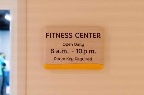 Fitness center at Dockside Inn and Suites