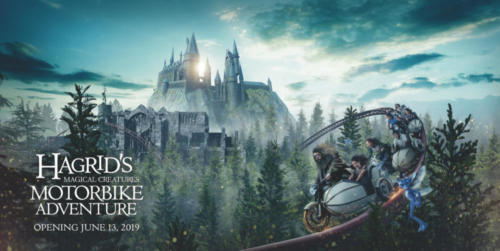 Hagrid's Magical Creatures Motorbike Adventure concept art