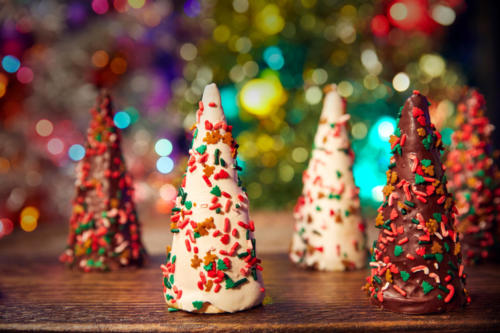 Christmas Tree Cones at Universal Orlando's Holidays
