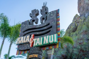 Kala and Ta Nui Serpentine Body Slides at Universal's Volcano Bay
