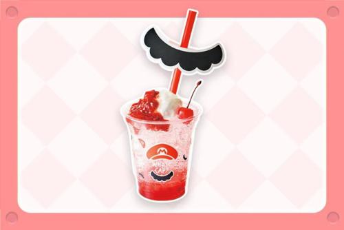 Mario Strawberry Cream Soda